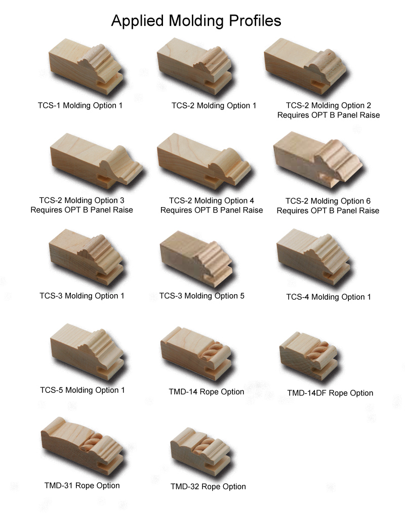 Wood Molding Profiles